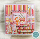 Craft Consortium Strawberry Tea 8" x 8" Premium Paper Pad
