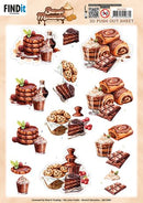 Find It Trading Berrie's Beauties Sweet Moments Sugar 3D push-out sheet with cookies, pancakes and cinnamon rolls