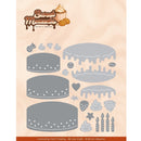Find It Trading Berrie's Beauties Sweet Moments Stack Pie metal cutting die with layered cake design