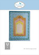 Elizabeth Craft Designs Stitched Rectangles And Labels Dies 2349