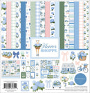 Carta Bella Flower Shoppe Collection Kit – 12x12 Scrapbooking Papers & Element Sticker Sheet