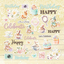 Memory Place - Happy Birthday Ephemera Die Cuts 32pc