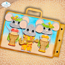 Elizabeth Craft Designs - Aloha Accessories Dies - Cute & Whimsical Destination Fun Collection