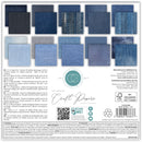 Craft Consortium – Denim Textures 6x6 Double-Sided Paper Pad