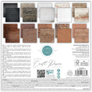 Craft Consortium – Brick Textures 2 6x6 Double-Sided Paper Pad