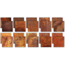 Craft Consortium – Rust Textures 6x6 Double-Sided Paper Pad