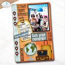 Elizabeth Craft Designs - Rounded Travel Page Metal Dies Everyday Memories