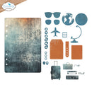 Elizabeth Craft Designs - Rounded Travel Page Metal Dies Everyday Memories