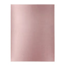Poppy Crafts Letter Size Premium Mirror Cardstock 10 Pack - Rose Gold