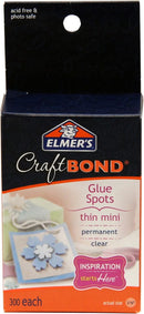 Elmer's CraftBond(R) Glue Spots - Thin Mini 300/Pkg*