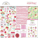 Doodlebug Essentials Page Kit 12"X12" Berry Sweet