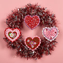 Bucilla Felt Ornaments Applique Kit Set Of 4 Heartfelt Treasures*