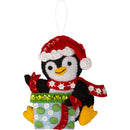 Bucilla Felt Ornaments Applique Kit Set Of 6 Polar Pals Ornaments*