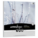 Neenah Astrodesigns 65lb Metallic Cardstock 12"X12" 60/Pkg Metallic White Silver^