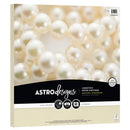 Neenah Astrodesigns 65lb Metallic Cardstock 12"X12" 60/Pkg Champagne Pearl