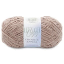 Lion Brand Let's Get Cozy: Chenille Appeal Yarn - Stucco*