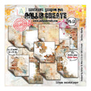 Packaging of AALL & Create design papers with various textures and colors on a white background.