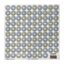 The Paper Loft 12"x 12" Cardstock Alphabet Stickers - Geometric Bubble Caps