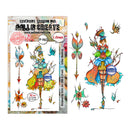 All & Create stamp set packaging with colorful fairy design on a white background