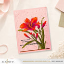 Card with floral design and inspirational message on a light background, featuring the brand 'Altenew'.
