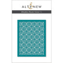 Altenew Alhambra Mosaic Cover Die packaging with teal design on a white background