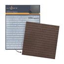 Altenew handmade card with embossed text on a white background