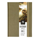 Sketchbook with landscape illustration on cover, Artistry brand visible