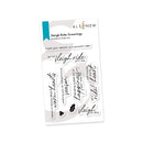 Altenew Sleigh Ride Greetings Sentiment Stamp Set