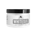 Jar of White Relief Paste with black lid on a white background