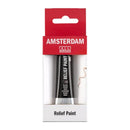 Amsterdam Relief Paint 20ml - Black 700