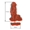 Andy Skinner Pre-Cut Rubber Stamp Set - Best Friends