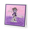 Andy Skinner Pre-Cut Rubber Stamp Set - Believe In Yourself!