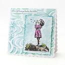 Andy Skinner Pre-Cut Rubber Stamp Set - Blowing Bubbles