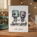 Andy Skinner Pre-Cut Rubber Stamp Set - Bot-ology Better Together