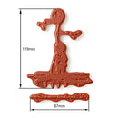 Andy Skinner Pre-Cut Rubber Stamp Set - The Places You Will Go