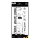 Arden Creative Studio Maker Series - Postmarked Adventures Clear Stamp Set