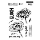 Art By Marlene Clear Stamp - In Full Bloom