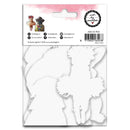 Silhouette die set packaging with 'Cats by Martine' branding on a white background.
