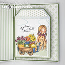 Art Impressions Clear Stamps Set - Flower Delivery