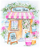 Art Impressions Clear Stamps Set - Flower Shop