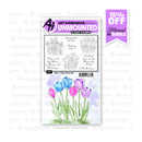 Art Impressions Clear Stamps Set - Tulip Floral