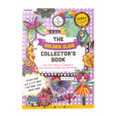 Colorful book cover of 'The Golden Oldie Collector's Book' with decorative elements on a white background.