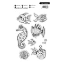 Art By Marlene Clear Stamp - Sea Creatures
