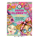 Colorful packaging of Studio Fun! paper elements with cartoon characters and text.