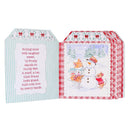 Art Impressions Clear Stamp - Woodland Snowman Scene