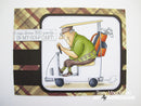 Art Impressions Clear Stamps Set - Par-Tee Golfers