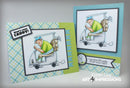 Art Impressions Clear Stamps Set - Par-Tee Golfers