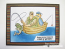 Art Impressions Clear Stamps Set - Reel Great Guys
