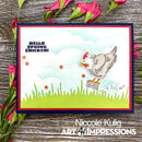 Art Impressions Clear Stamps Set - Spring Chicken