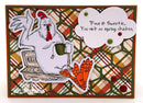 Art Impressions Clear Stamps Set - Spring Chicken